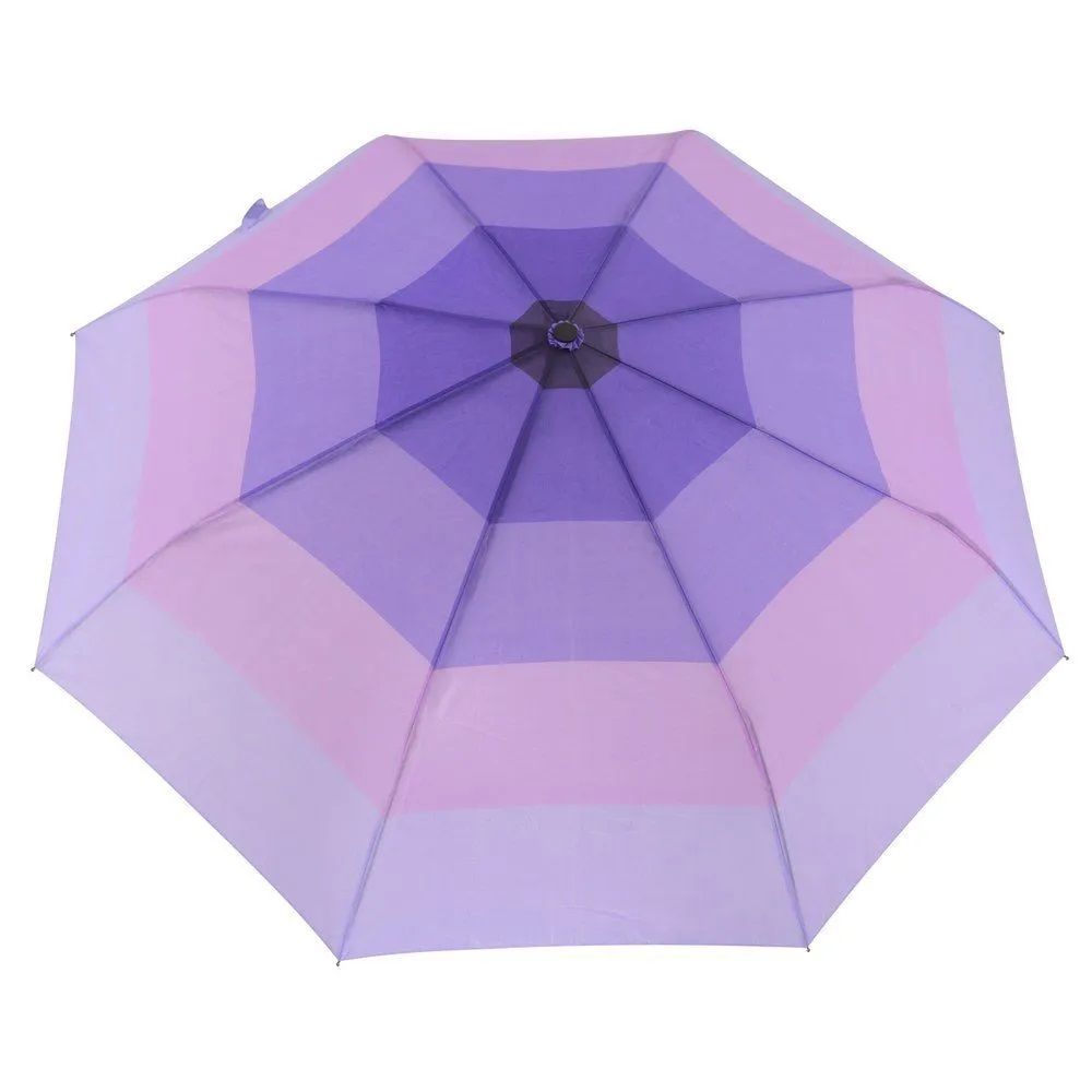 Зонт Градиент сирень складной автомат 24.50