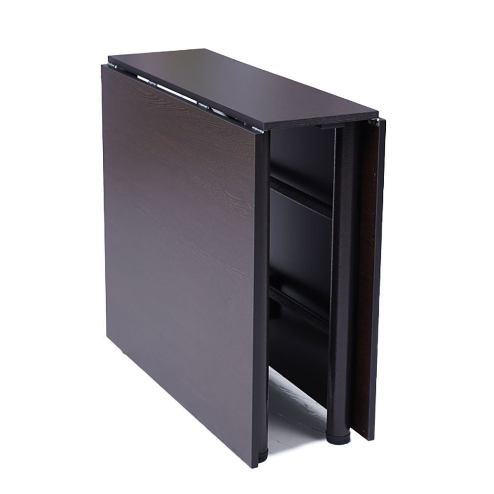 Стол-книжка ЛДСП Венге раскладной прямоугольный 260/1600х800х750 мм