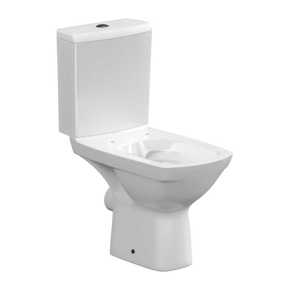 Унитаз-компакт Cersanit Carina Clean 011 3/5 DPL EO slim прямой выпуск сиденье дюропласт микролифт