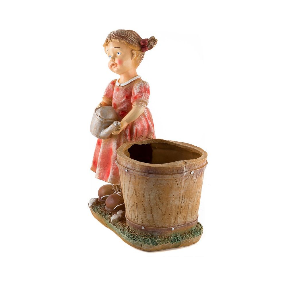 Фигура садовая Девочка с лейкой h44 см 169343
