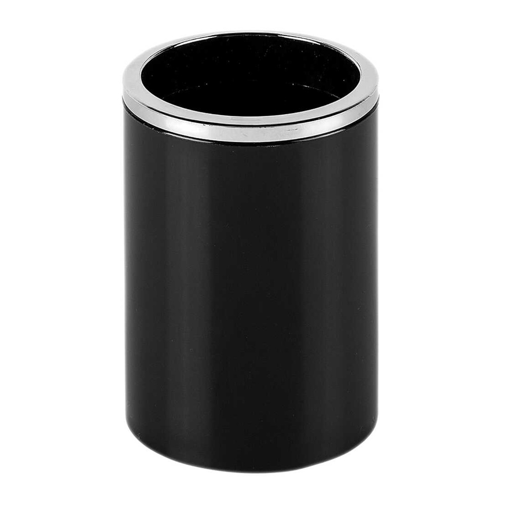 Стакан для зубных щеток Lenox черный пластик