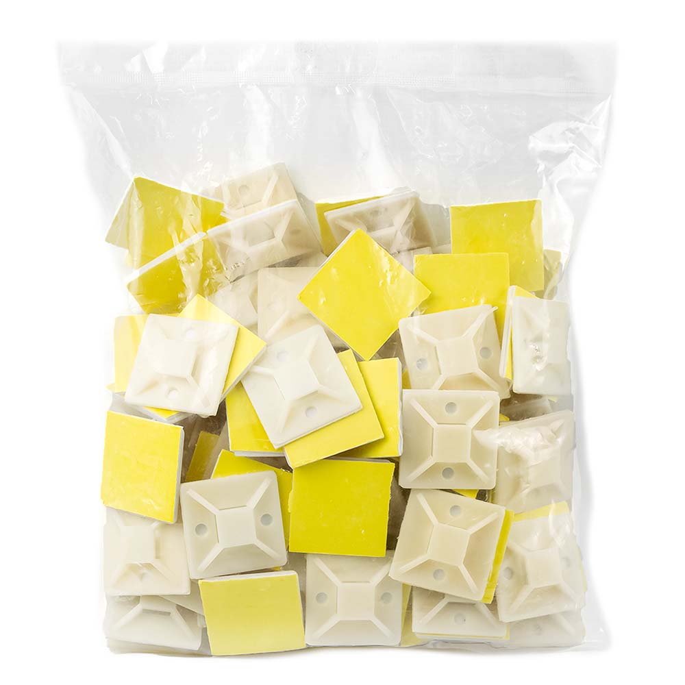 ПЛОЩАДКА самоклеющаяся 40*40 белая General 100шт