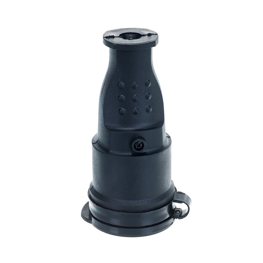 Розетка 1 гнездо с заглушкой с/з 16А 220В IP44 UNIVersal Компакт черная