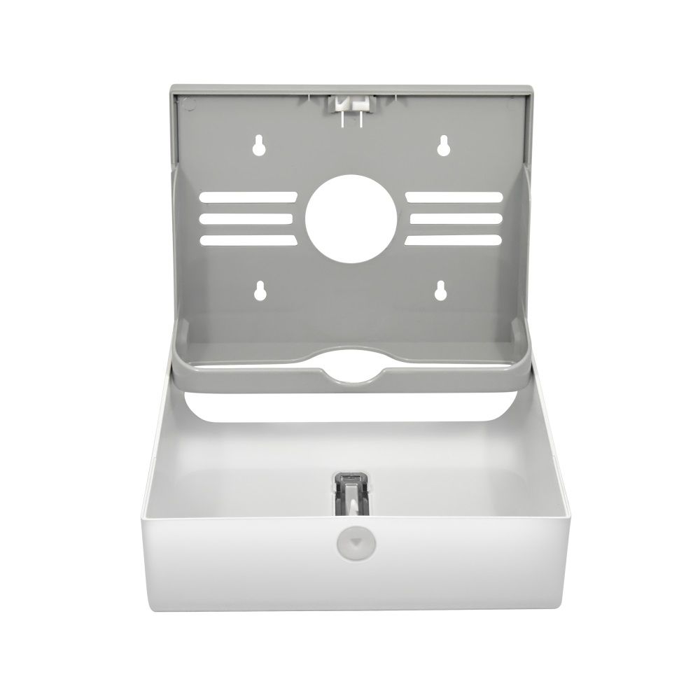 Диспенсер для бумажных полотенец Puff-5130 белый с замком