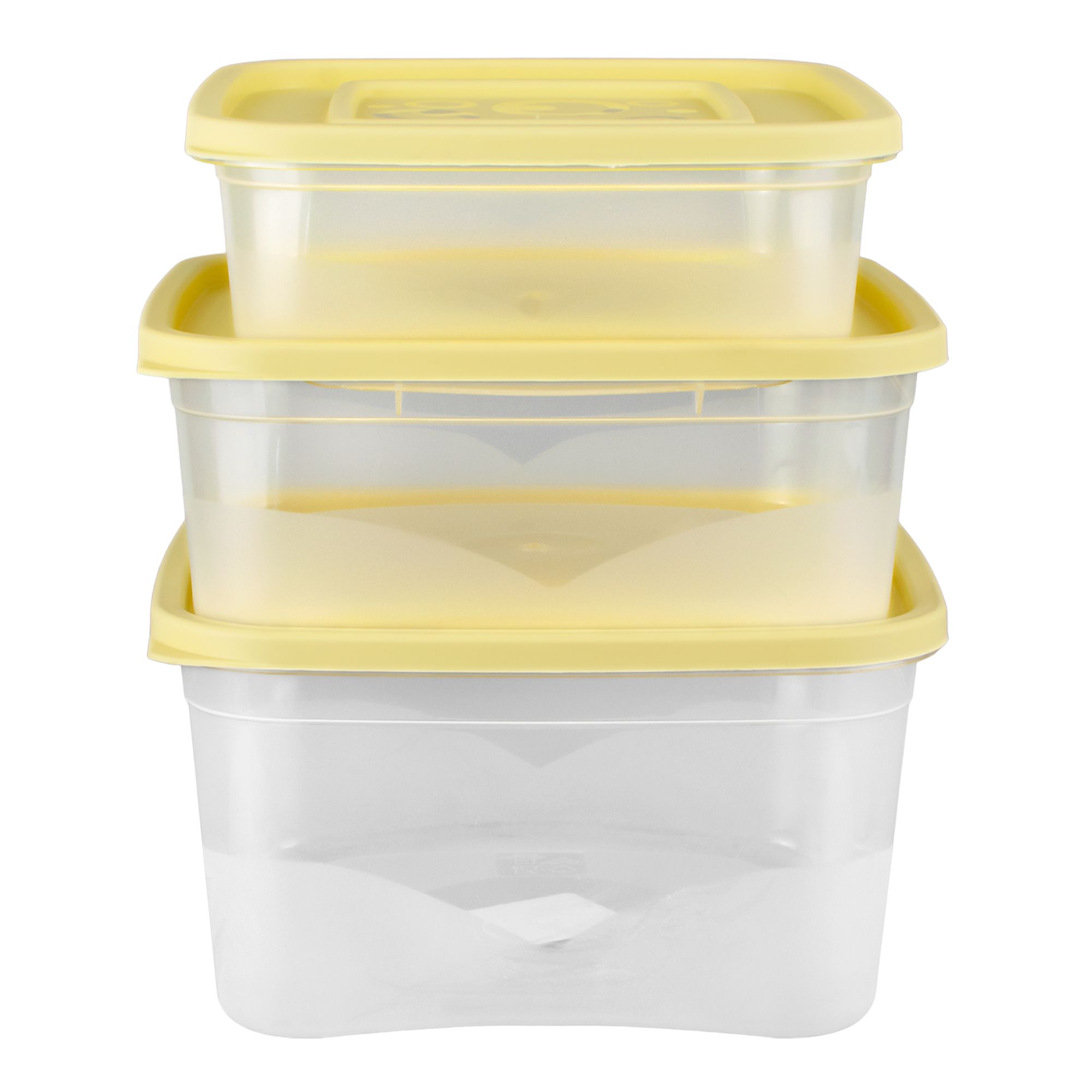 Набор контейнеров для СВЧ 3 шт 0,4/0,7/1 л