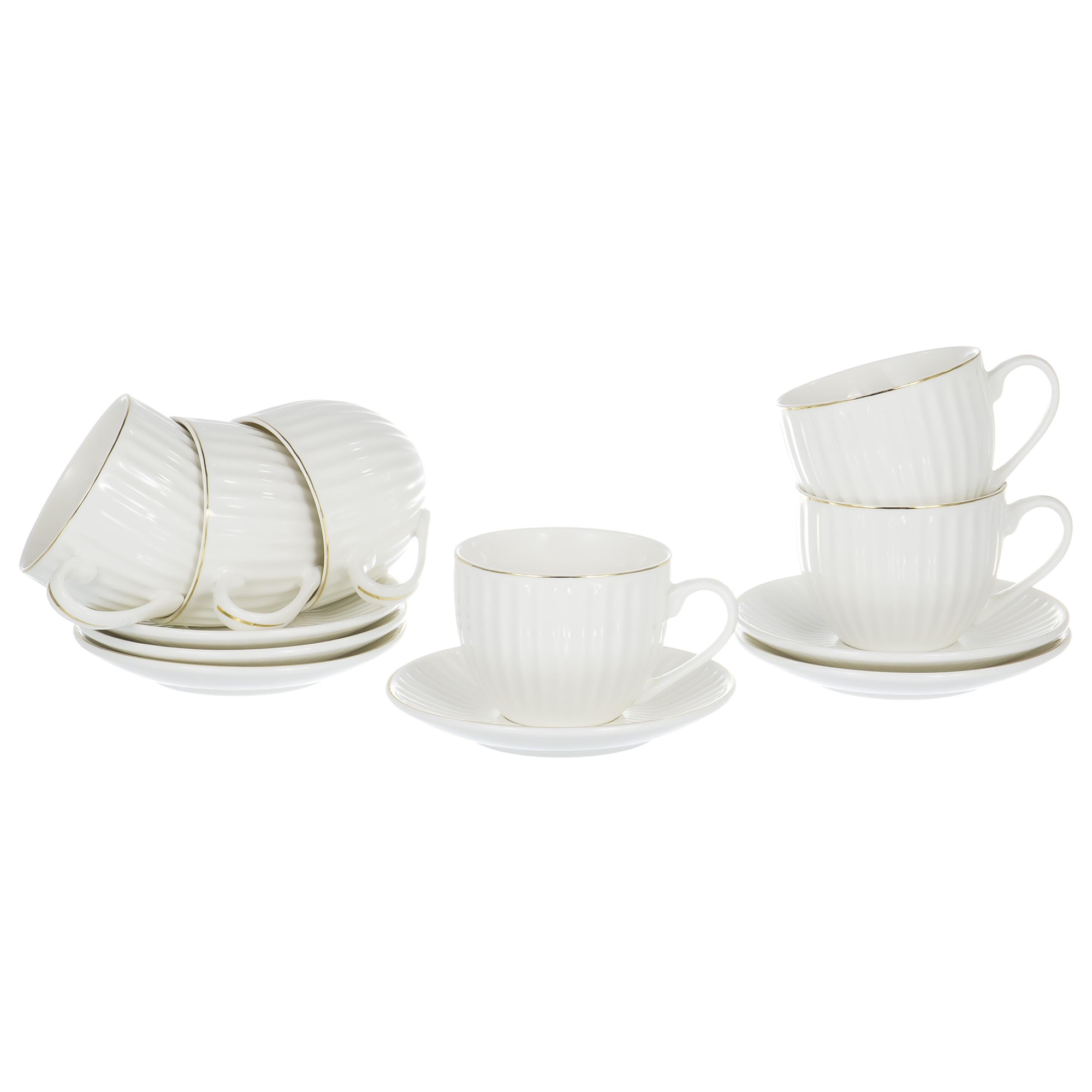 Набор чайный Balsford Грация Анжелика на 6 персон 12 предметов 220 мл фарфор 101-01002