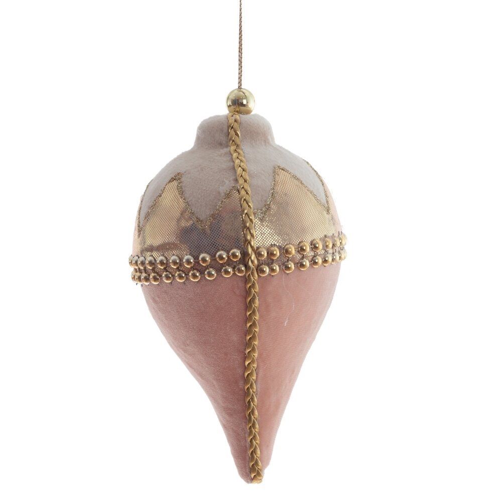 Украшение новогоднее Капля 9х16,5х9 см 4 вида 808690