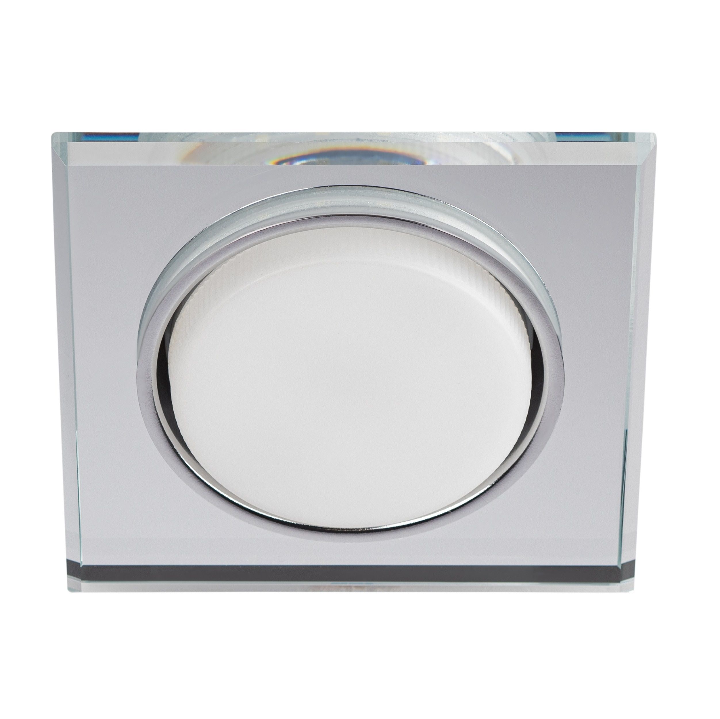 Светильник встраиваемый Эра DK LD50 MR GX53 15Вт зеркальный cо светодиодной подсветкой