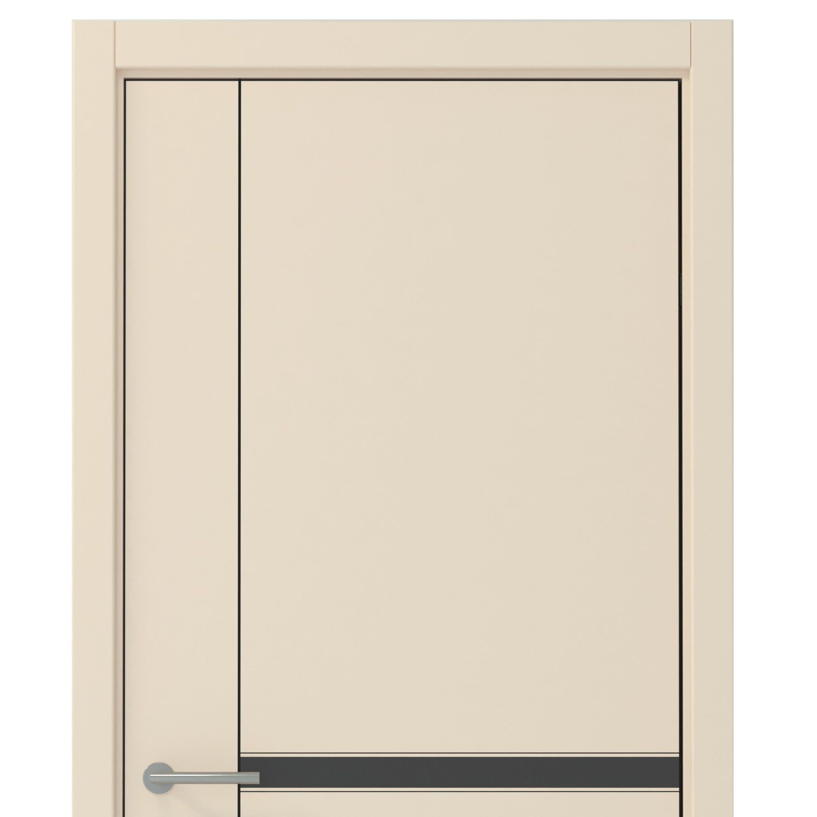 Дверь межкомнатная 600х2000 мм Графика-2 ДГ Vinyl PRO Сэнд