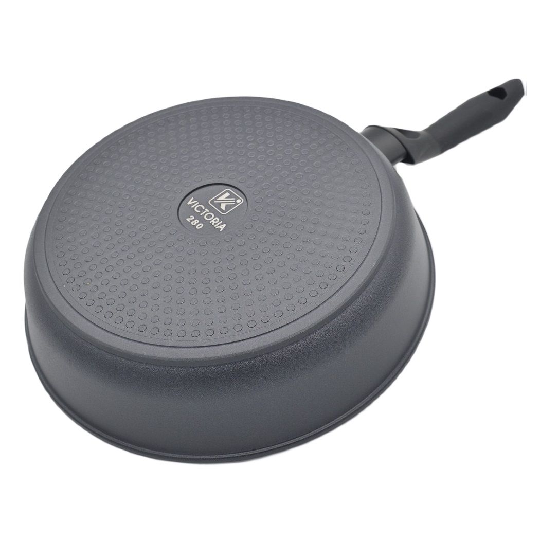 Сковорода АЛА индукция 28 см коричневая