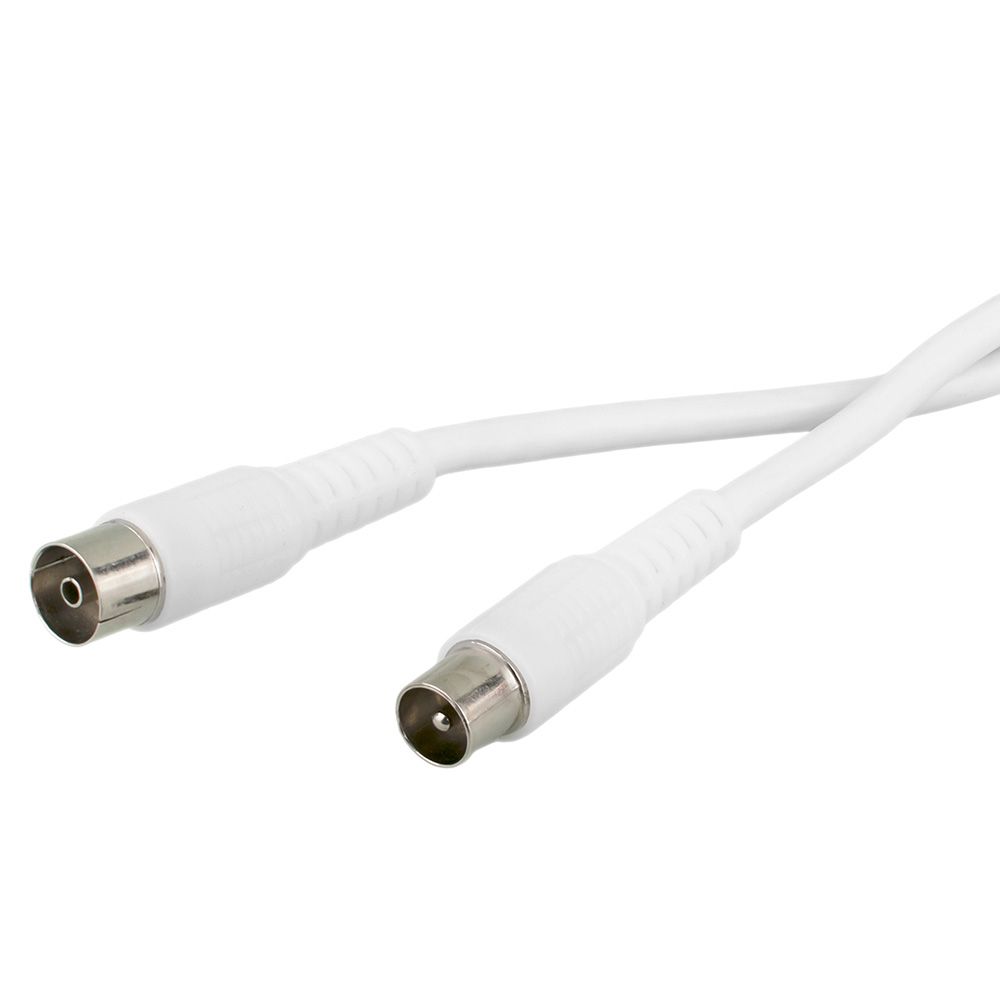 Удлинитель антенный Dori 1133-1 дл.15м.штекер-гнездо белый