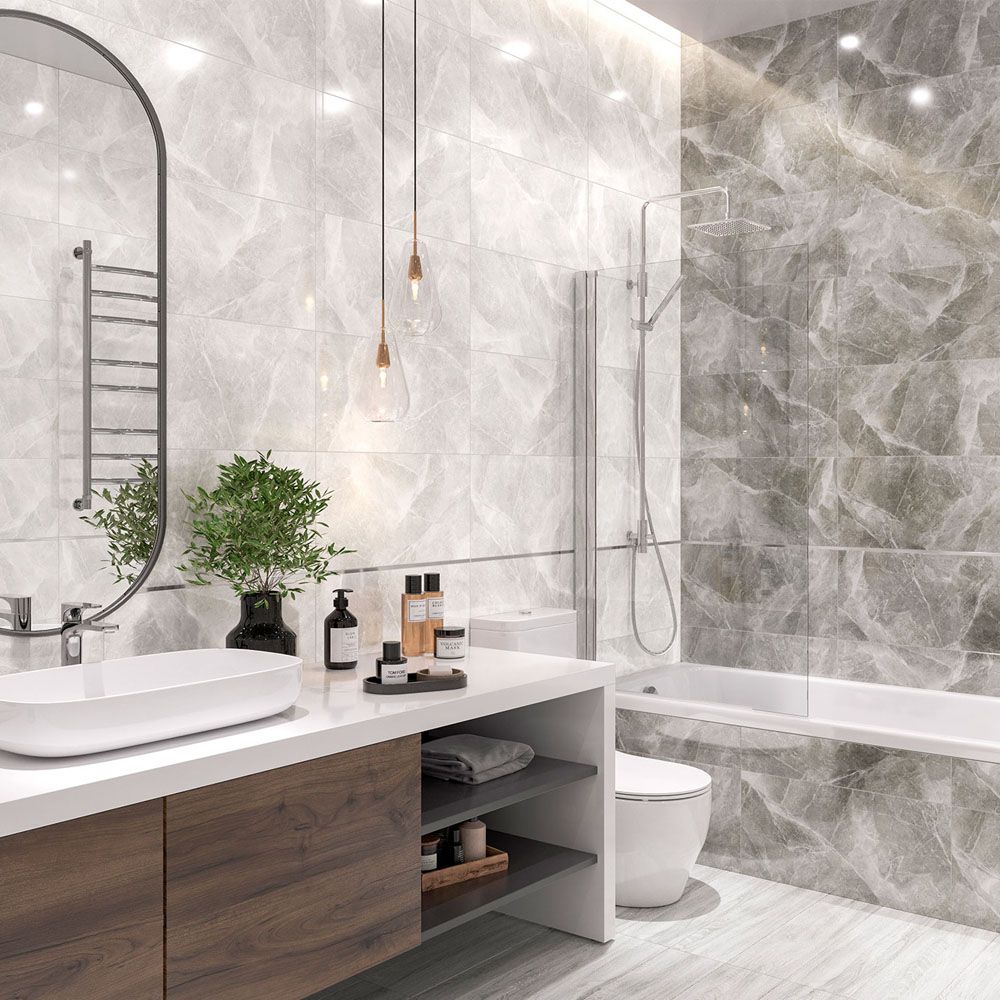 Плитка настенная Global Tile Futuris GT200VG 30x60 см серая 1,62 м2