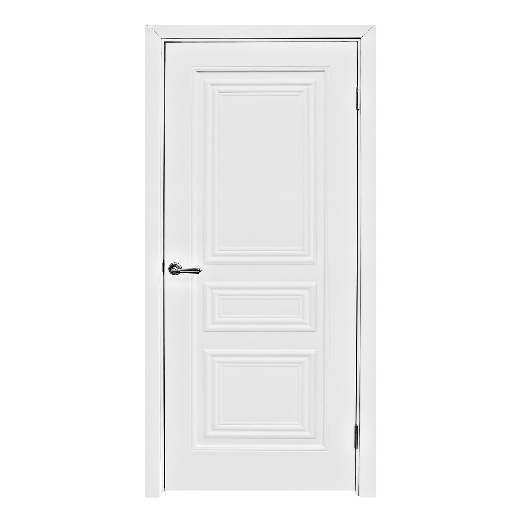 Дверь межкомнатная 600х2000 мм Shelly-5 ДГ эмаль белая