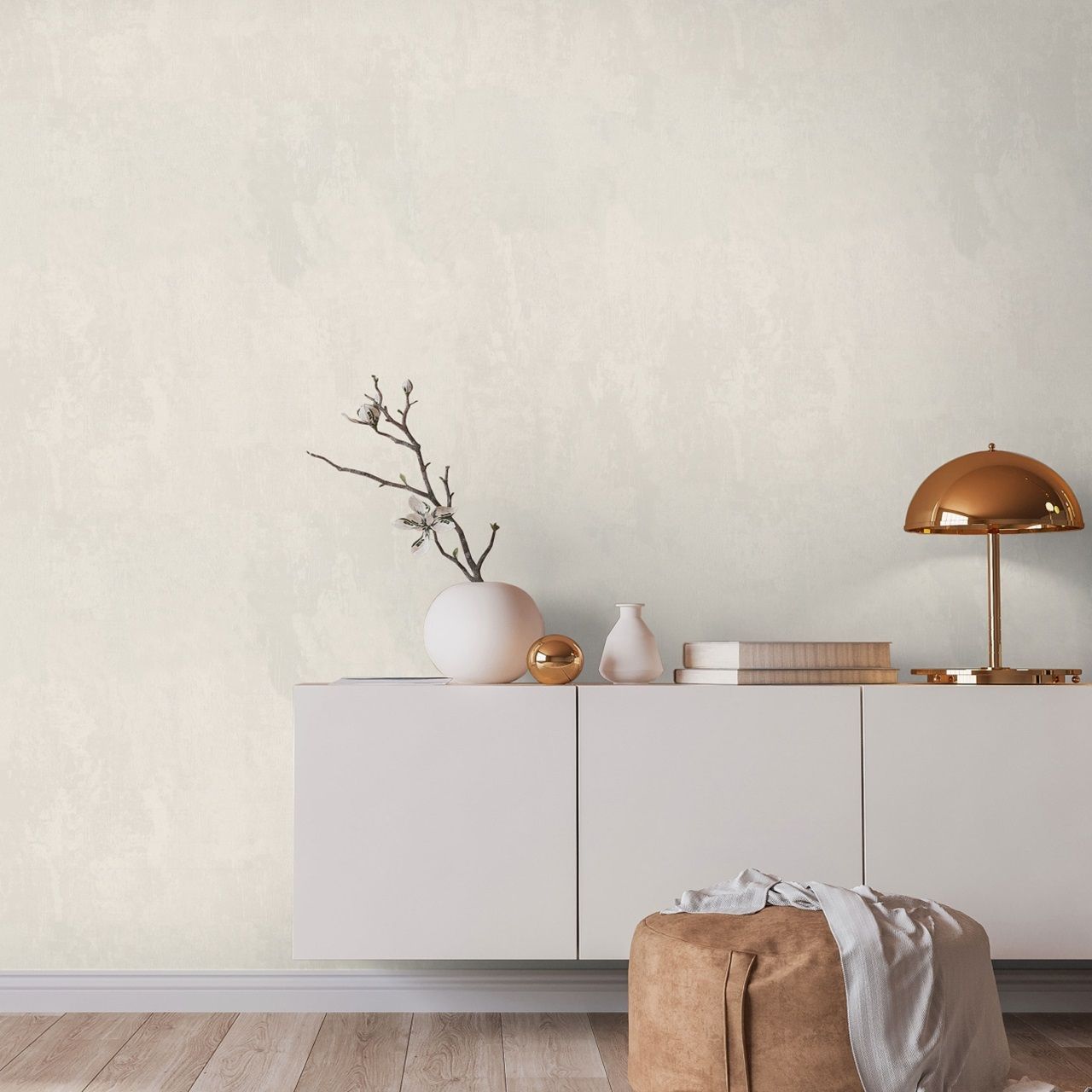 Обои 7254-01 Euro Decor 1,06х10 м Stella фон белый