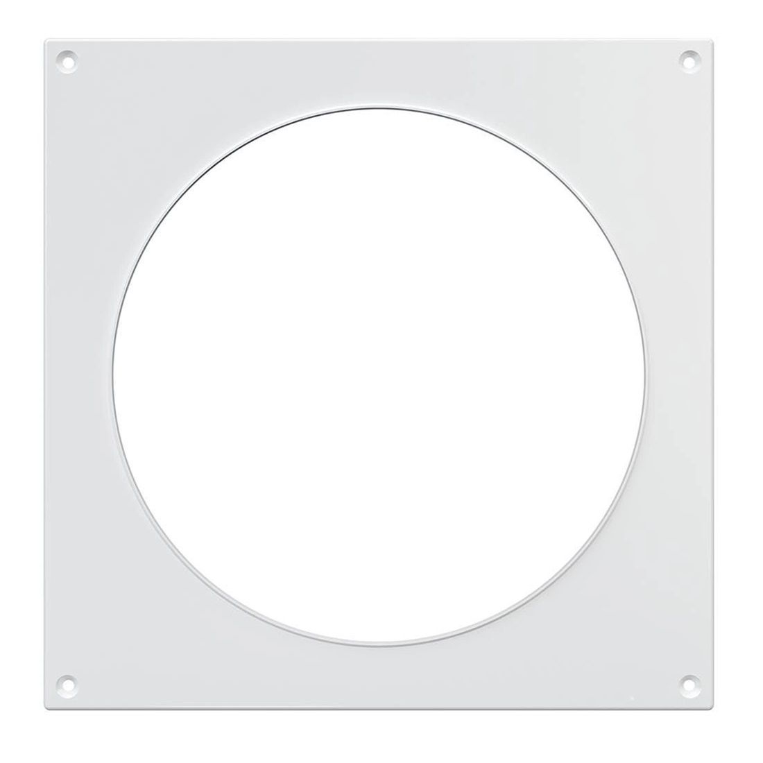 Накладка торцевая пластик 205х205, для воздуховода D160, 16НКП