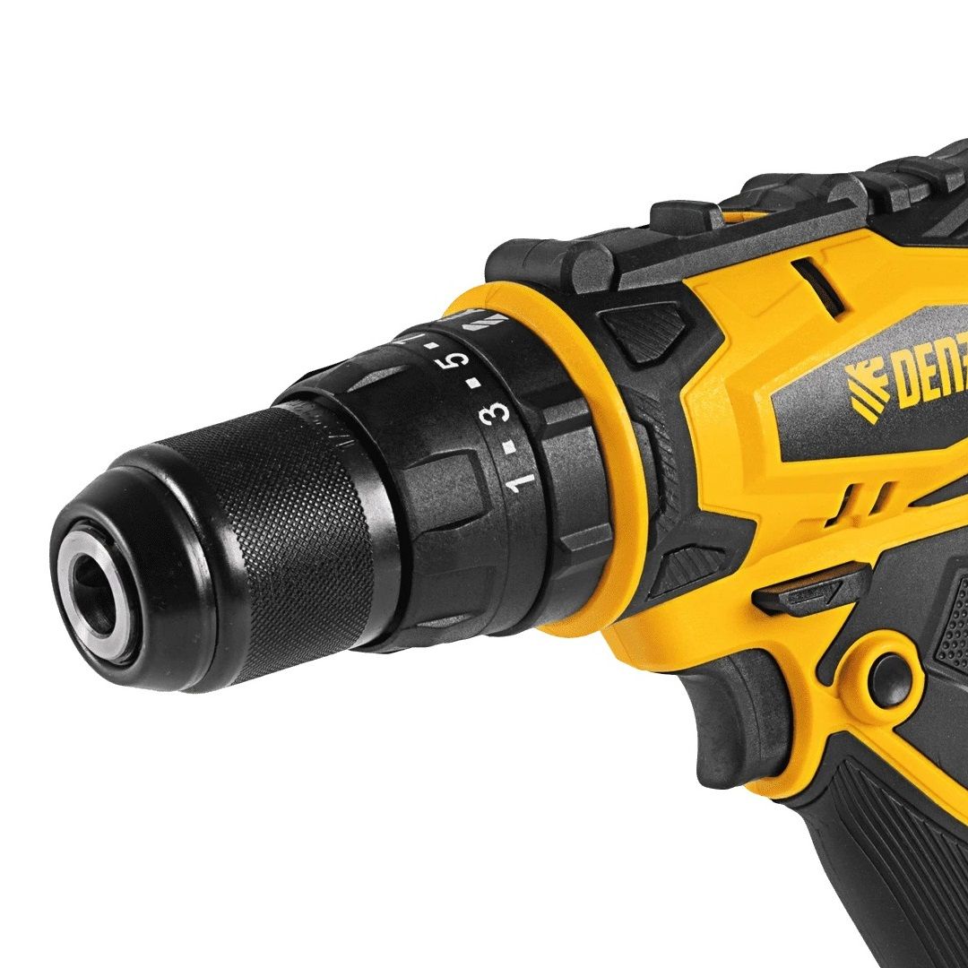 Дрель-шуруповерт сетевая ударная Denzel ISD-300-13 300Вт