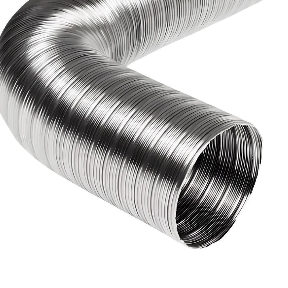 Воздуховод стальной 1 м НСВ 80 (0,08 мм)