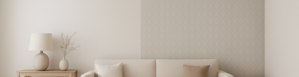 Как сочетать два вида обоев в одной комнате: современные схемы и визуальный баланс