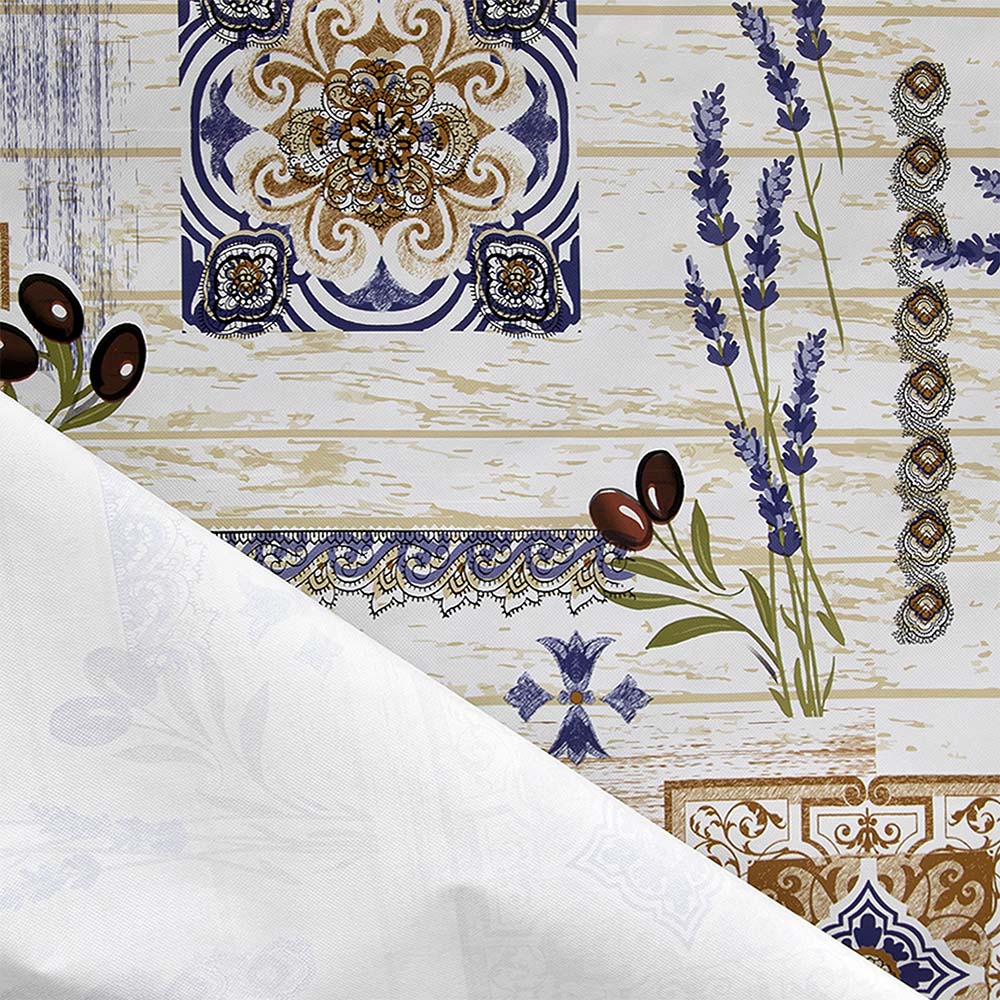 Клеенка столовая на ПВХ Dekorelle Maria 050 1,4x20 м