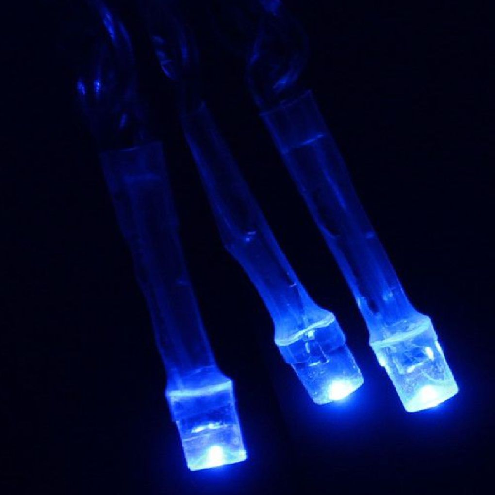 Гирлянда для дома Занавес 3х2,5 м 480 ламп LED 8 реж, прозр. пров, IP20, синий, соединение