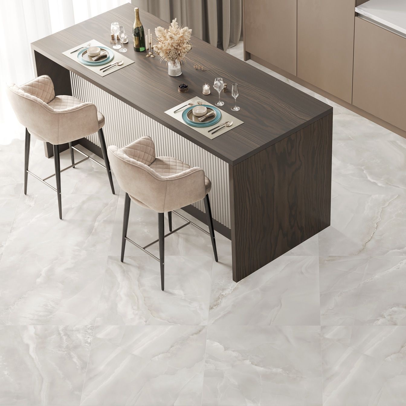 Керамогранит Alma Ceramica Onika GFU6060ONK04R 600х600 мм 9 мм 2 сорт 1,8 м2