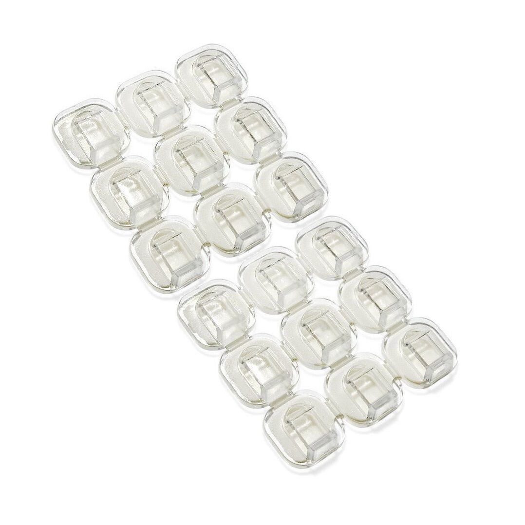 Набор крючков для крепления электрогирлянд и занавесов 18 шт 2024-3170