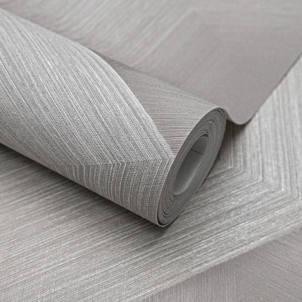 Обои WallSecret Hudson 9083-23 бежевые геометрия 3D 1,06х10,05 м