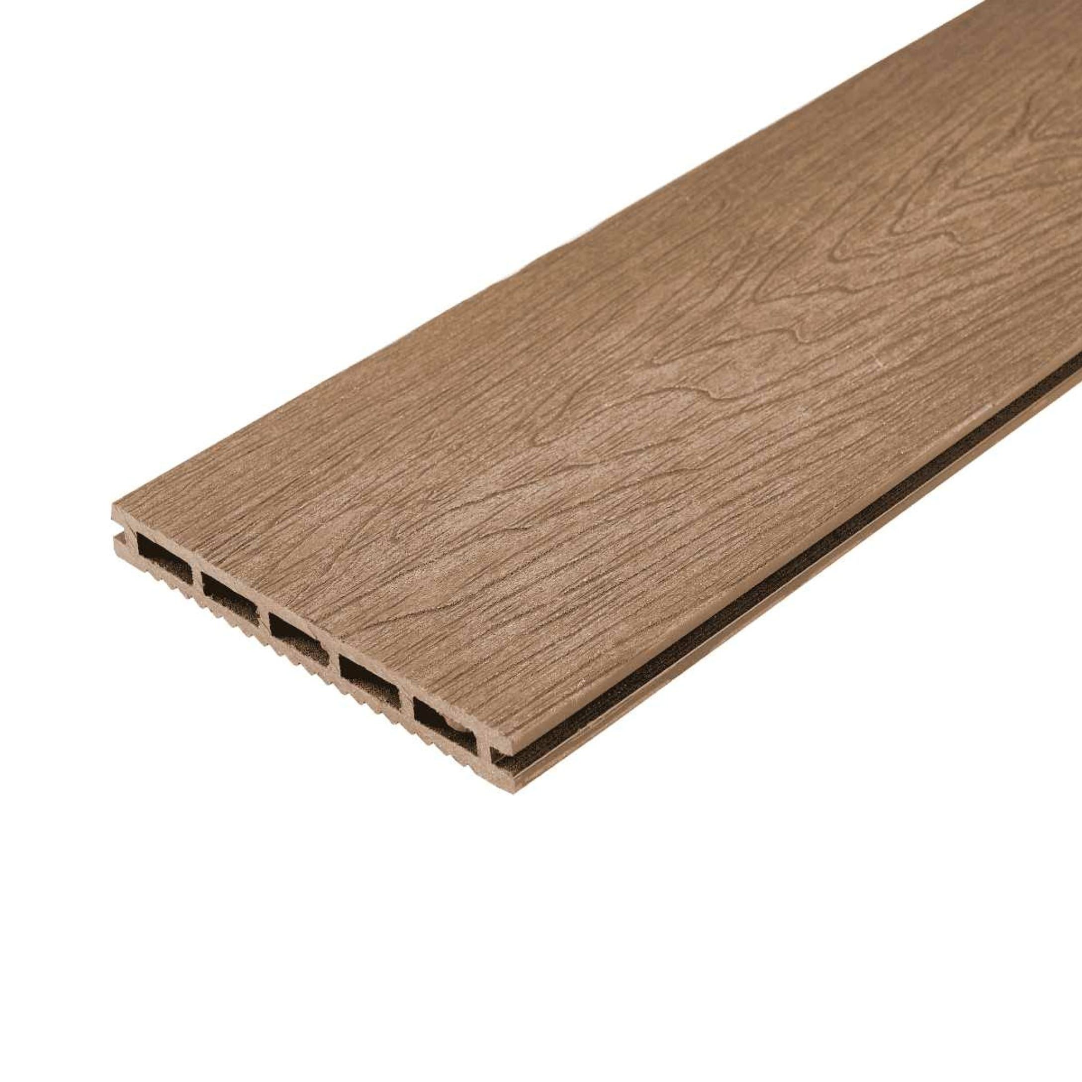 Доска террасная ДПК Варяжский Композит 145х25х3000 мм дуб