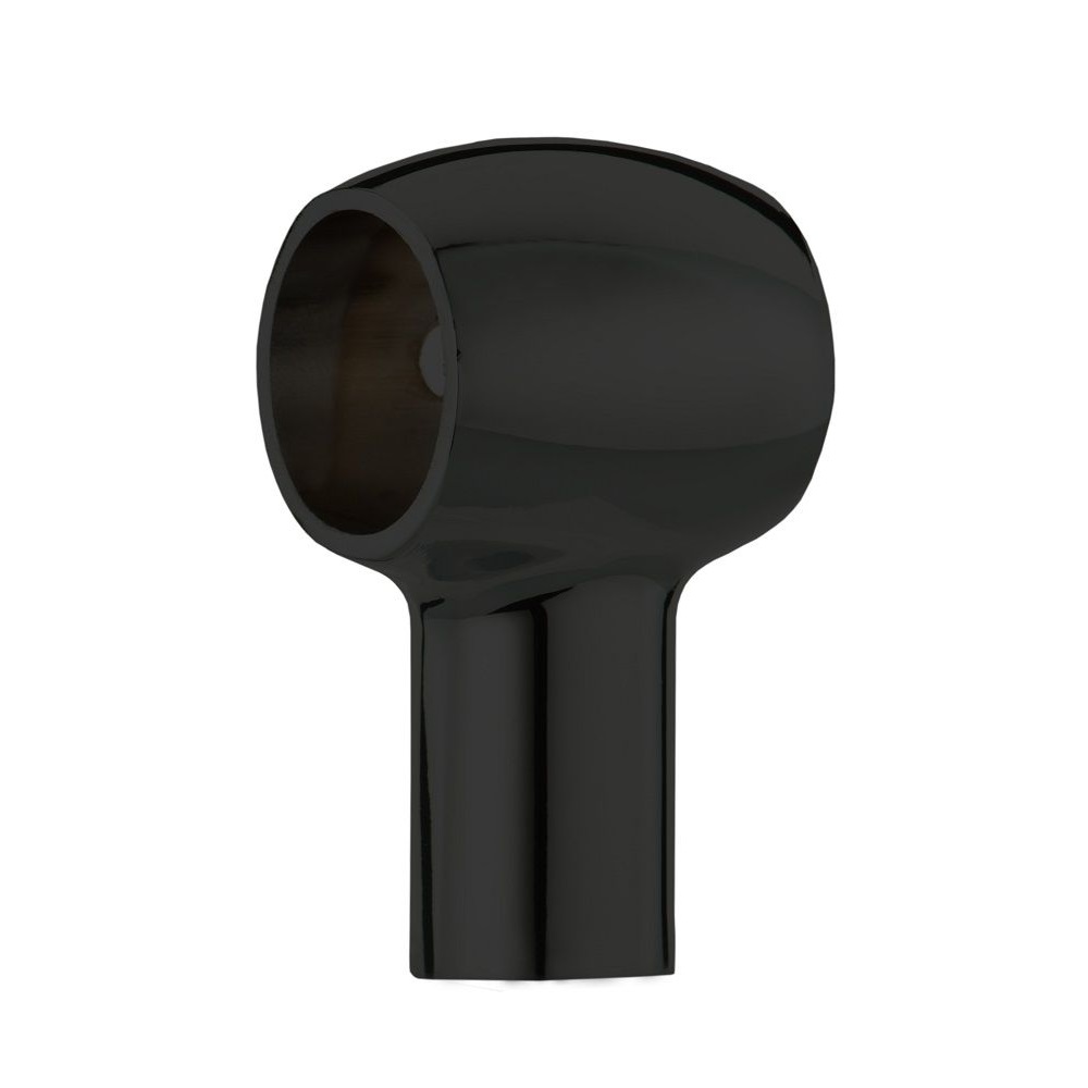 Держатель для рейлинга традиция черный матовый