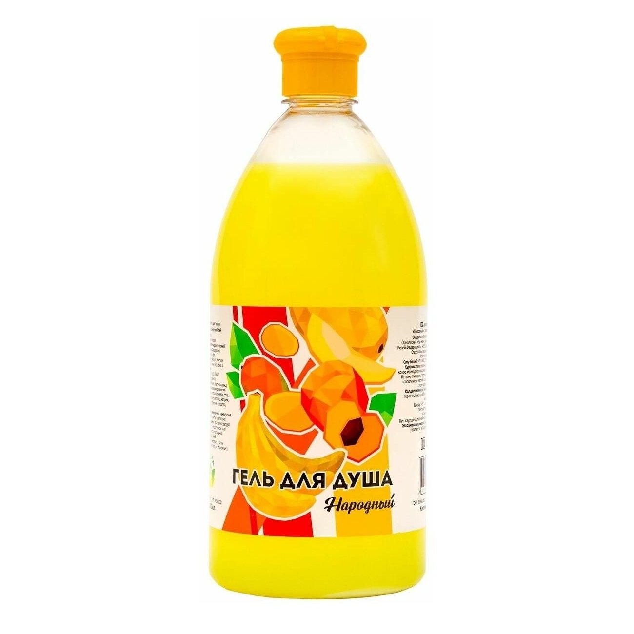 Гель для душа Флора Народный Тропический Рай 1 л