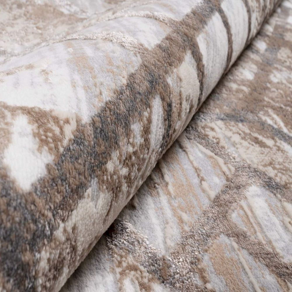 Ковер Белла K551B 0,8х1,5 м кремовый