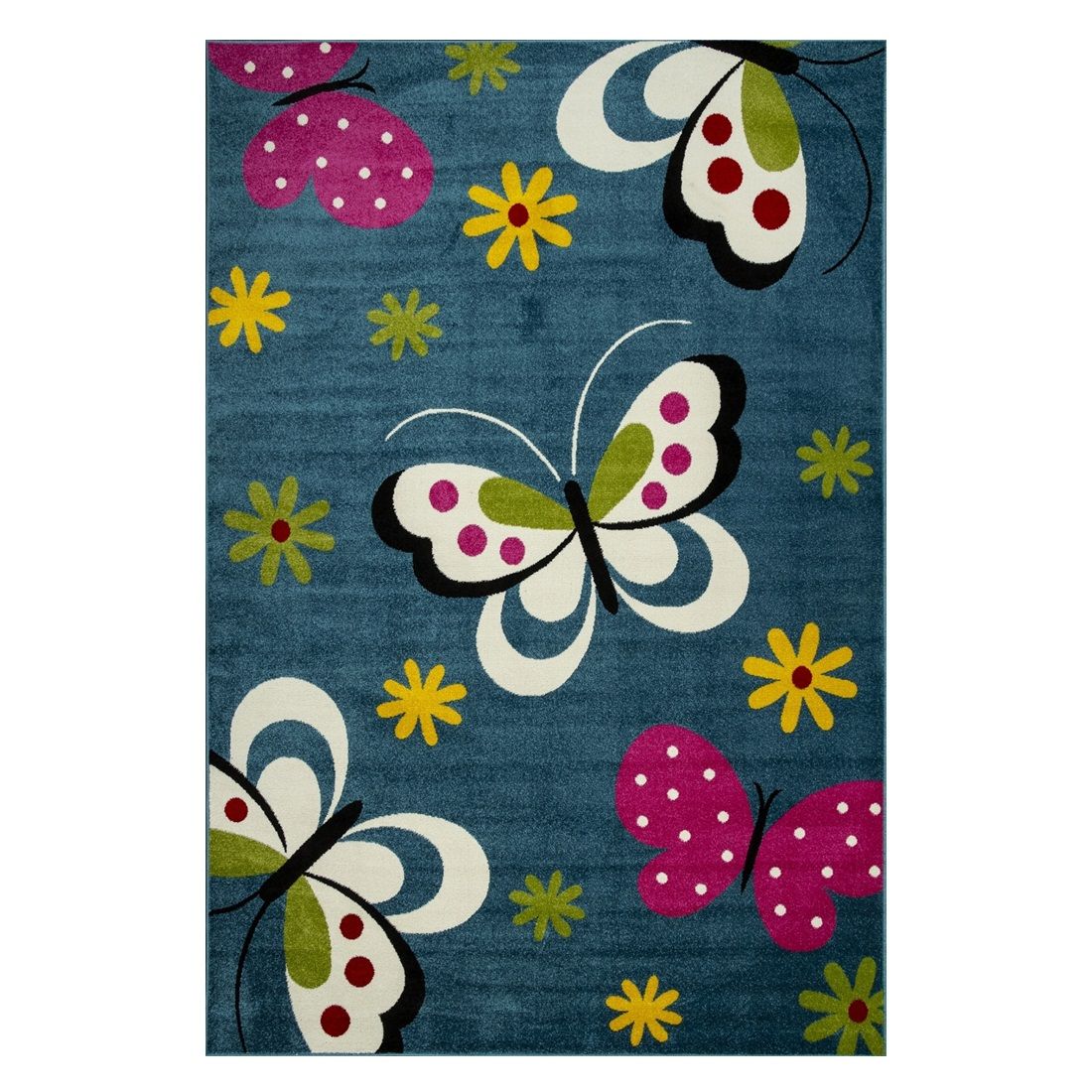 Ковер детский Rio Merinos 0772 0,8х1,5 м голубой