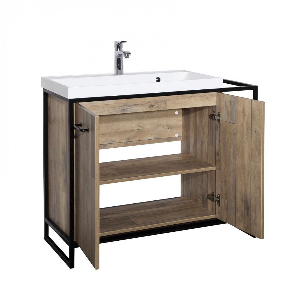 Тумба Лофт 1.2 60/80 Гамбия под раковину Марко Слим 6/60