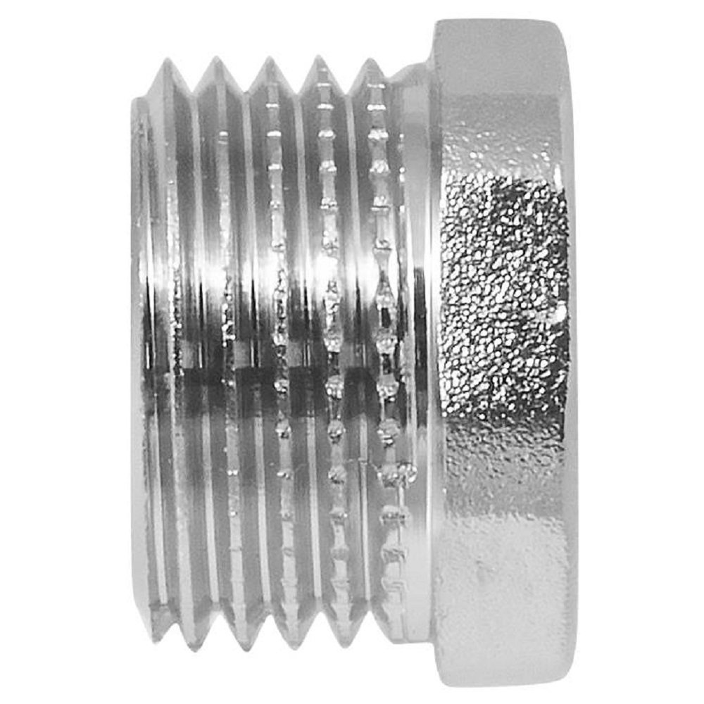 Заглушка латунь никель 1/2" НР MPF MP-У ИС.072277