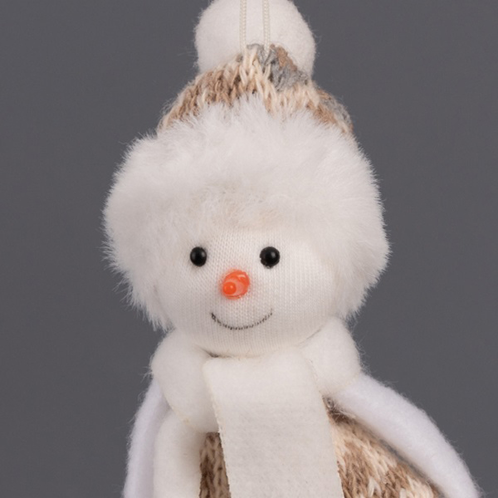 Игрушка елочная Моя Елочка Снеговик 15х5х4 см 2024-8442