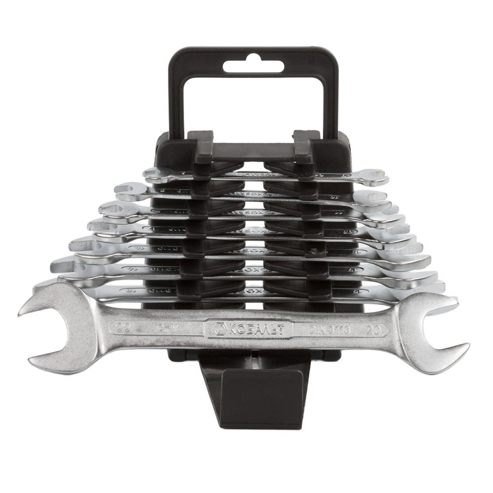 Набор ключей гаечных рожковых 8 шт Кобальт 020201-08