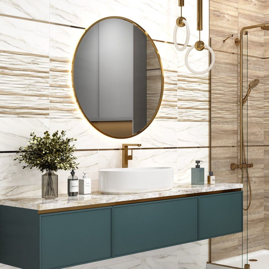 Плитка настенная Alma Ceramica Euphoria TWU2550EPH04 24,9x50 см белая 1,245 м2