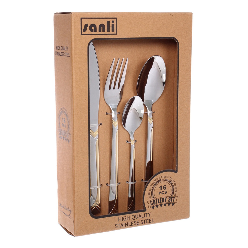 Набор столовых приборов Sanli 16 предметов 336-525