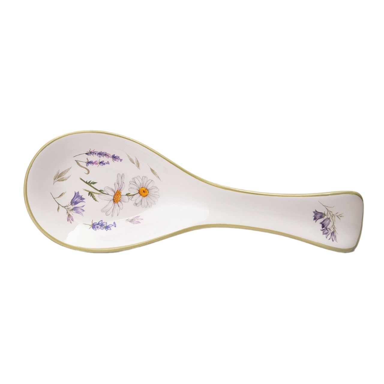 Подставка под ложку Agness Flower story 25х9х2,5 см