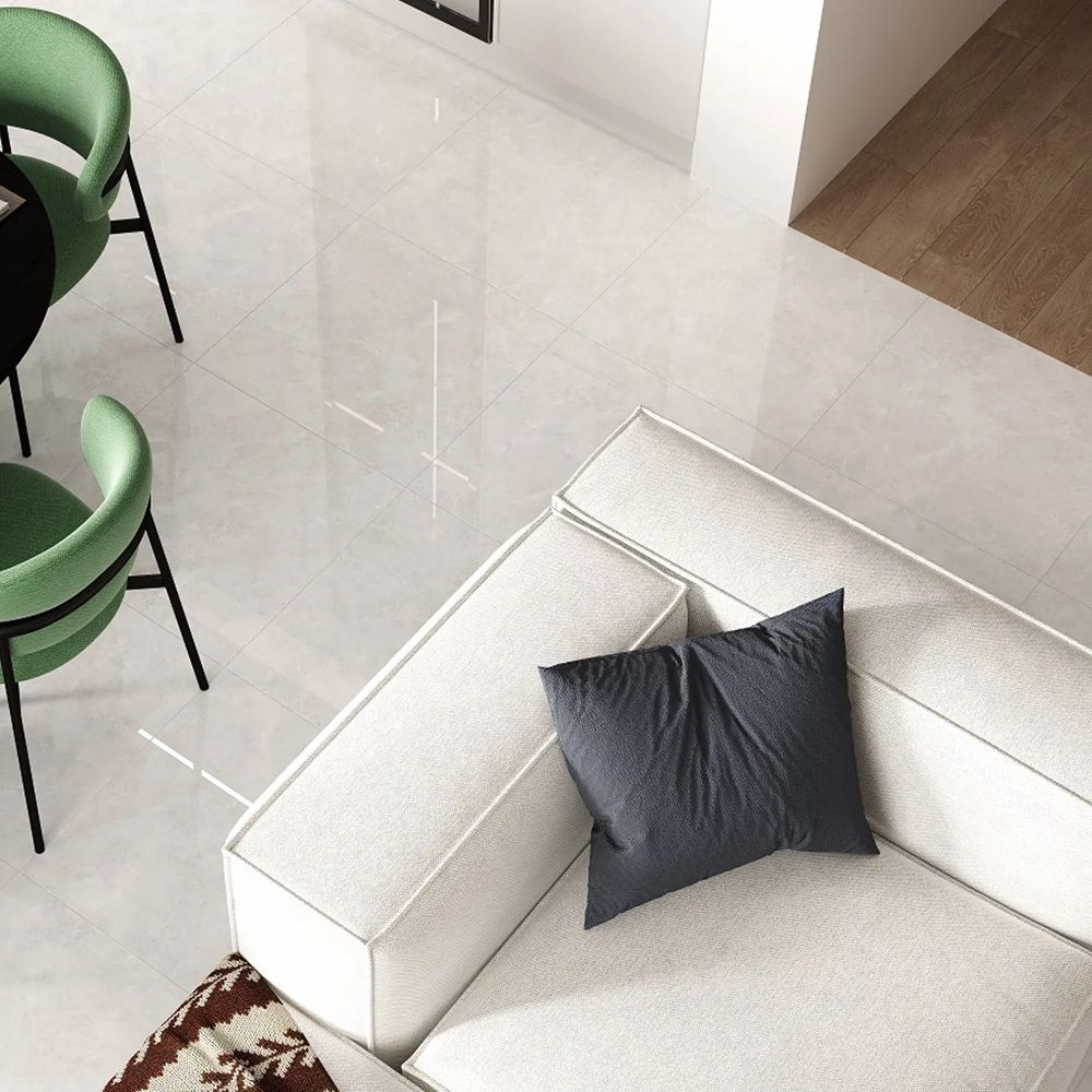 Керамогранит Laparet Orlando Blanco 60x60 см светло-серый полированный 1,44 м2