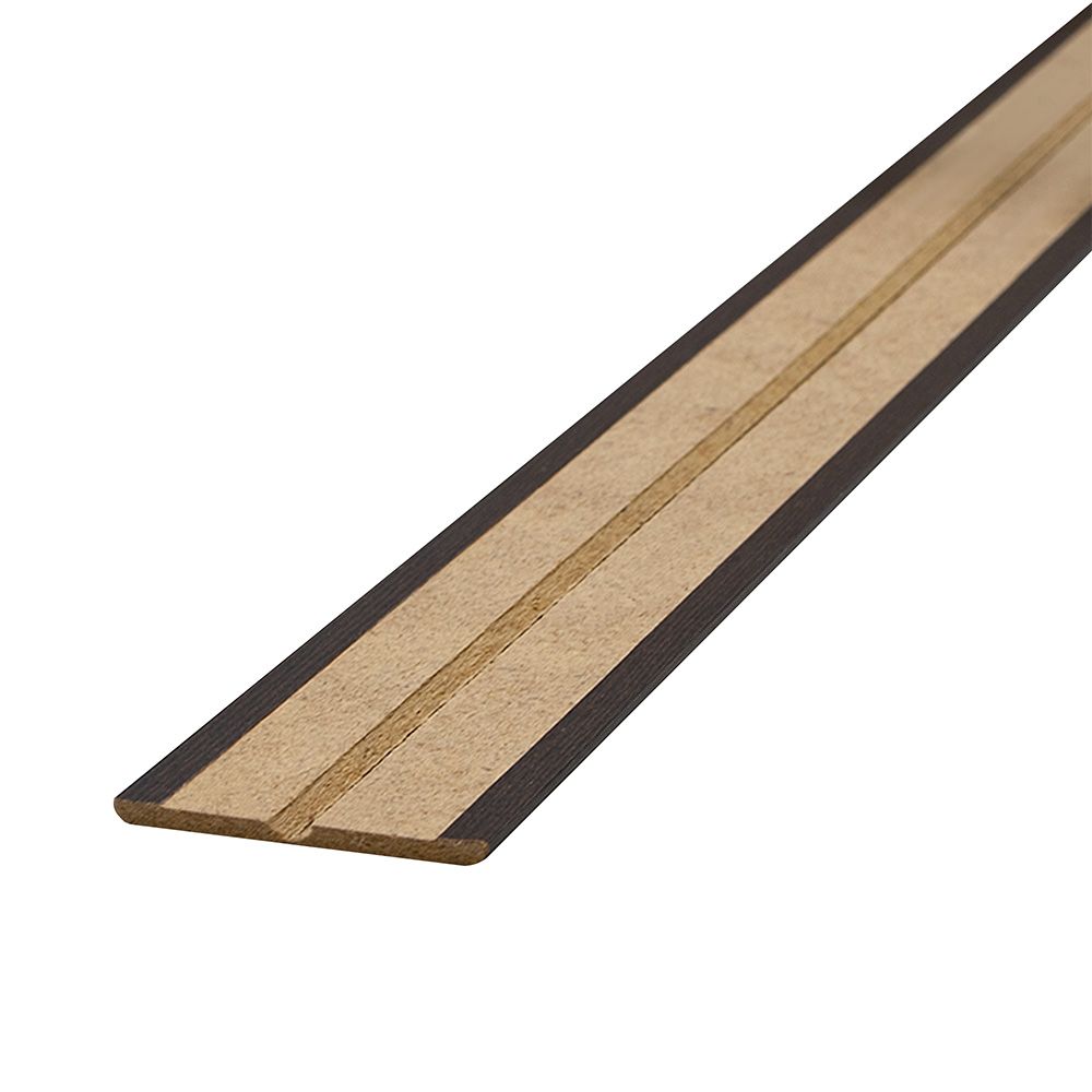 Угол МДФ универсальный Венге 28х28х2600 мм