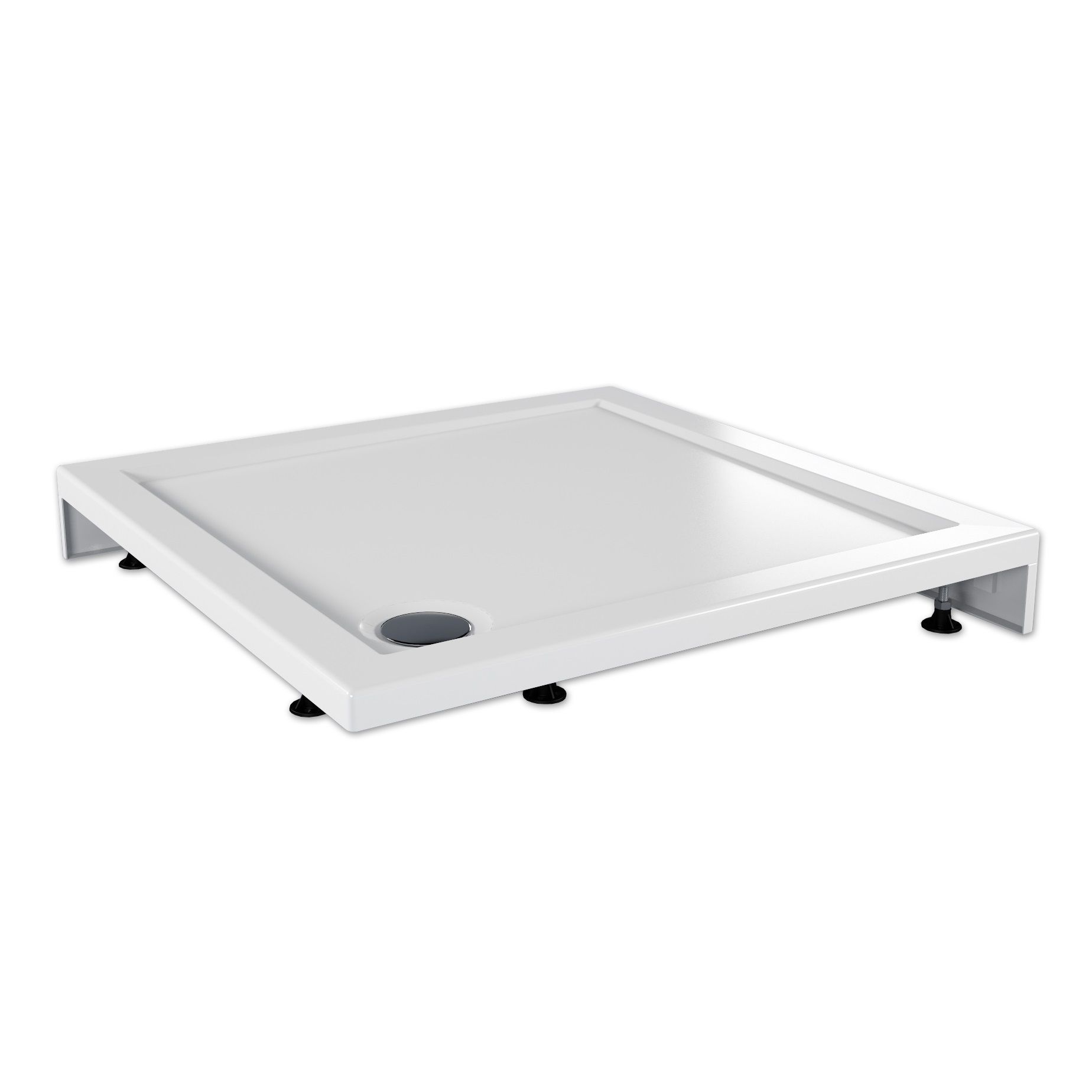 Поддон душевой акриловый City Trend 100х100 см квадратный низкий