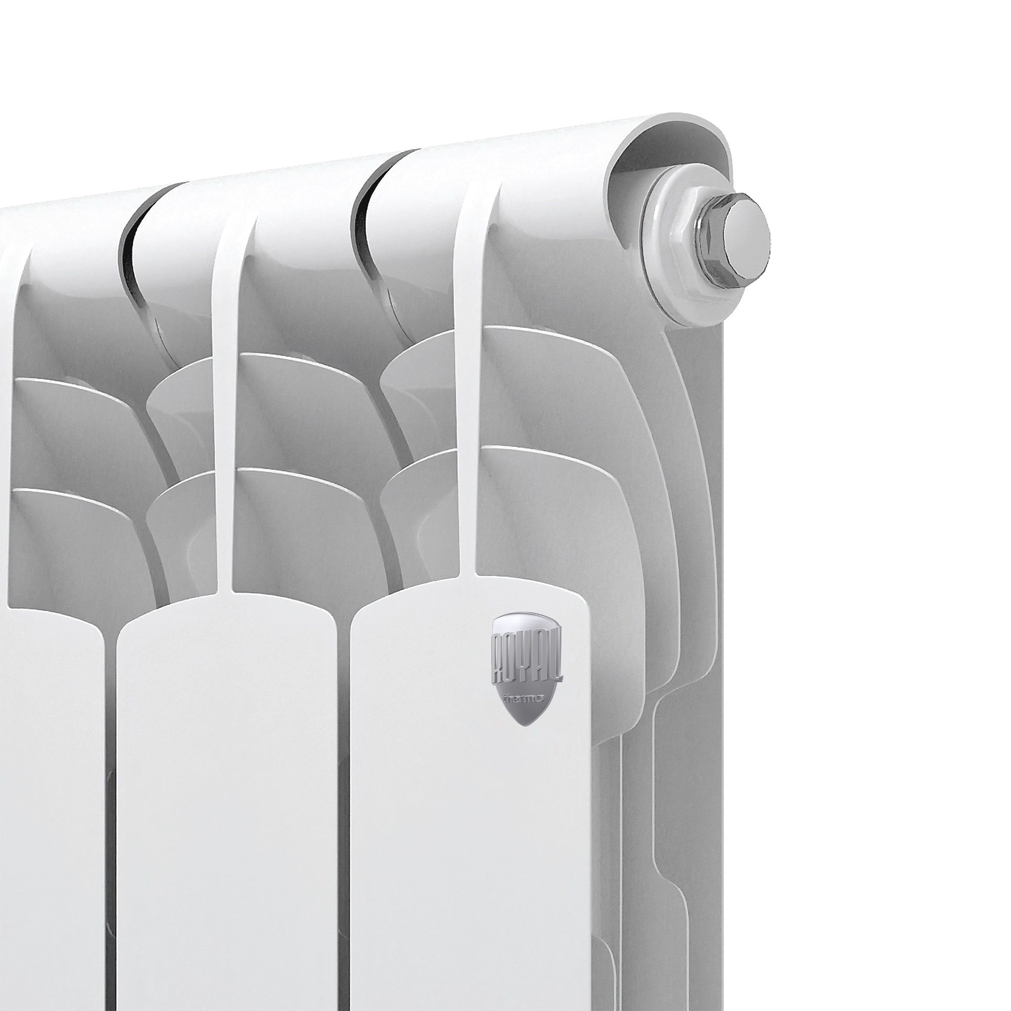 Радиатор биметаллический Royal Thermo Revolution B 500 12 секций