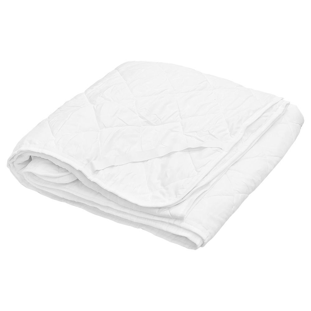 Наматрасник Бамбук микрофибра 140х200 БЕЛЫЙ