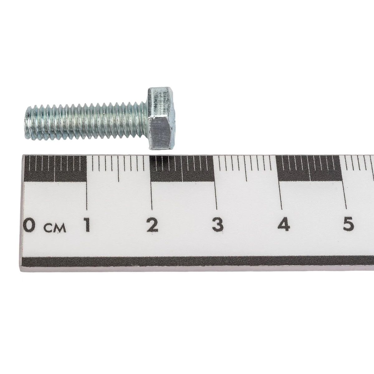 Болт DIN 933 М6х20 мм с шайбой и гайкой 4 шт