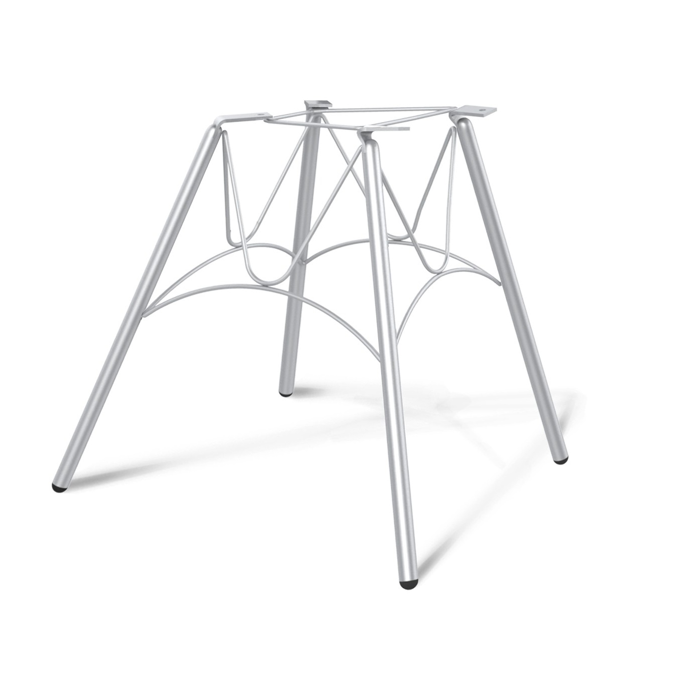 Стул Sheffilton ST29/S100 микровелюр жемчужный хром лак металл