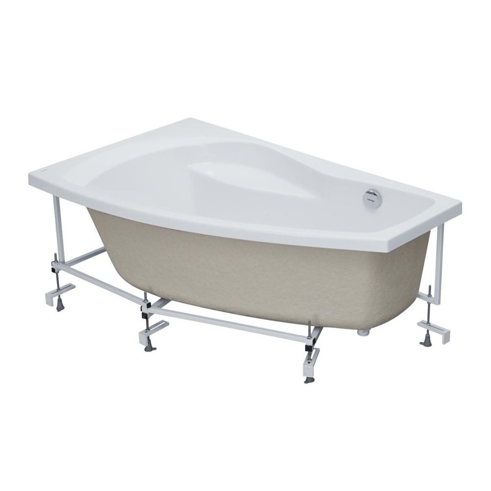 Ванна акриловая Santex Майорка левая 150х90х45 см