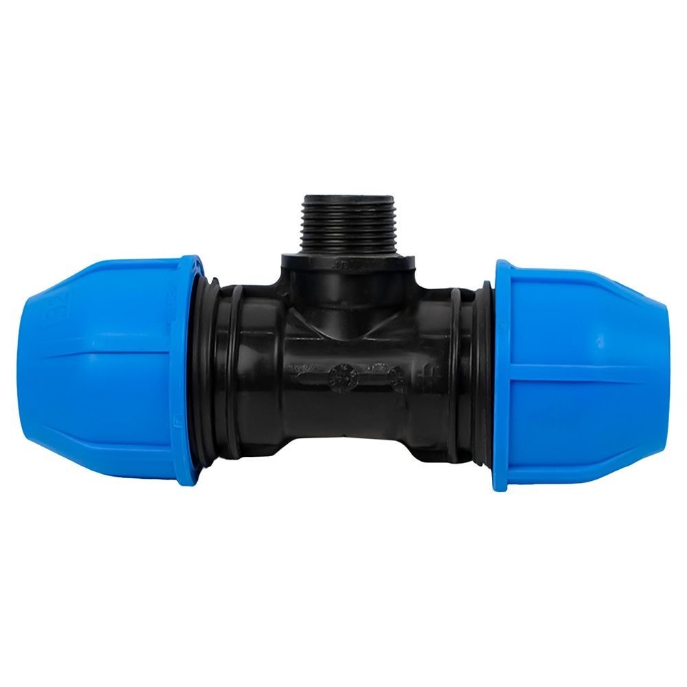 Тройник переходной ПЭ 32х32 мм х 3/4'' НР