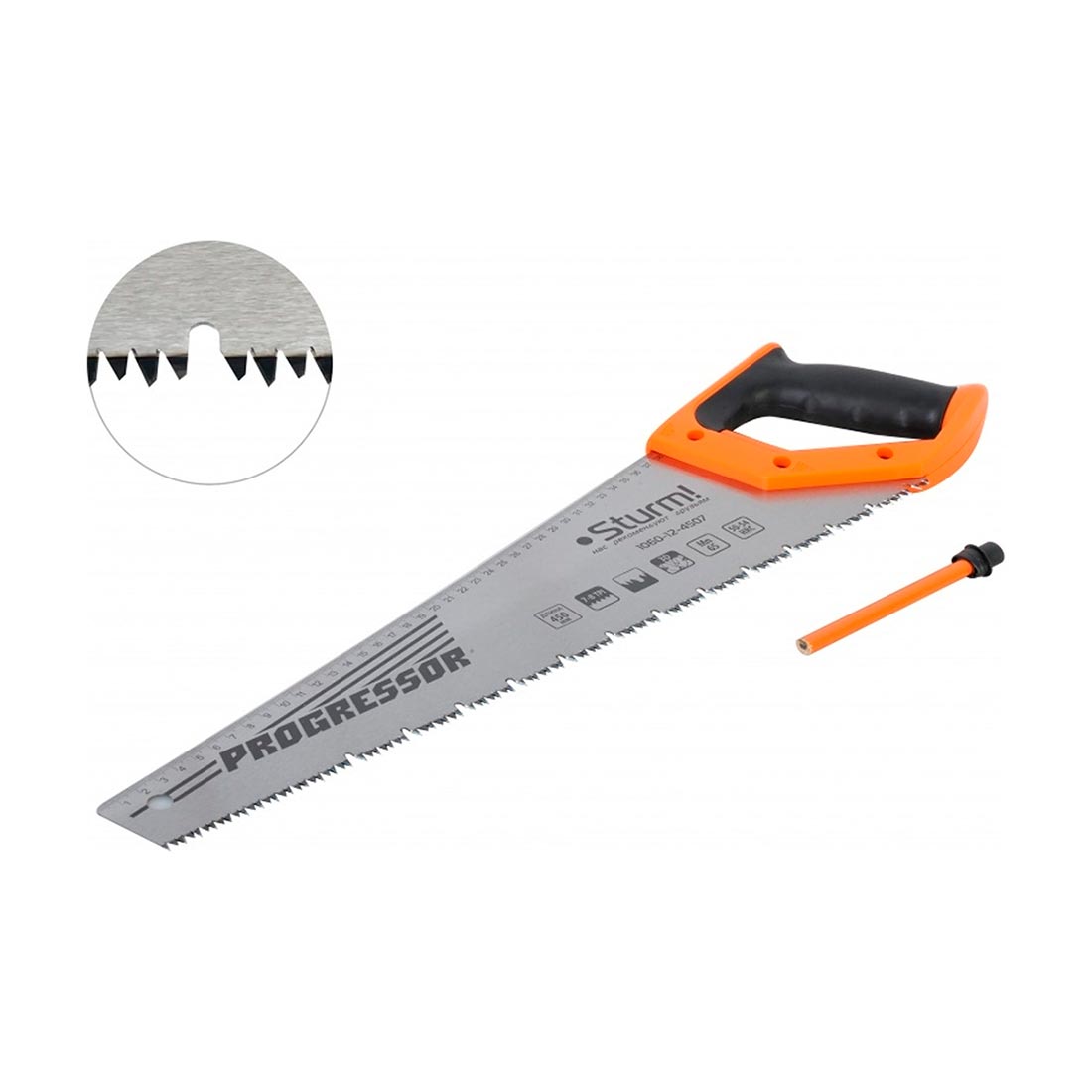 Ножовка по дереву 450 мм 7-8TPI Sturm 1060-12-4507