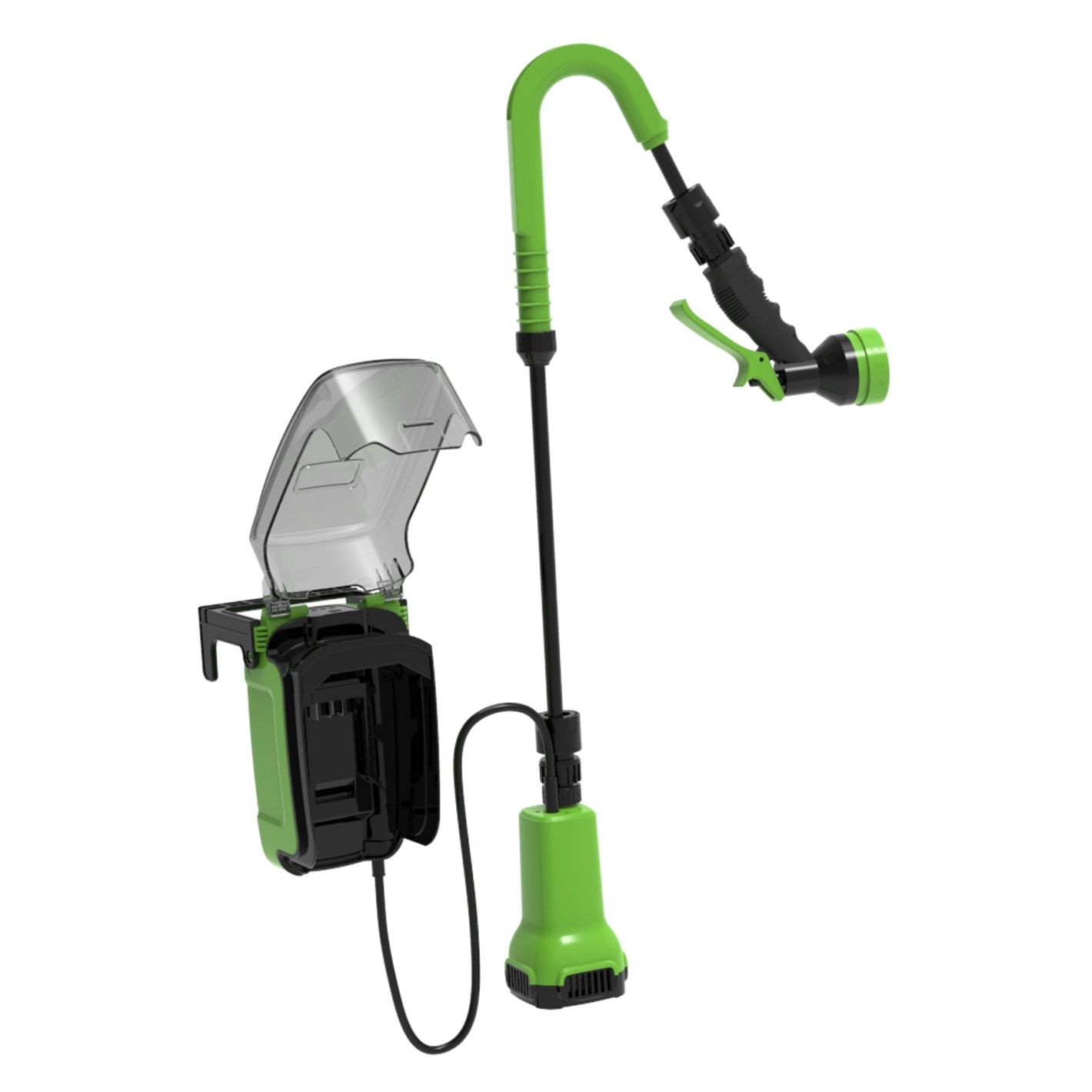 Насос аккумуляторный для полива из бочки Greenworks G24SWP 24В без АКБ и ЗУ